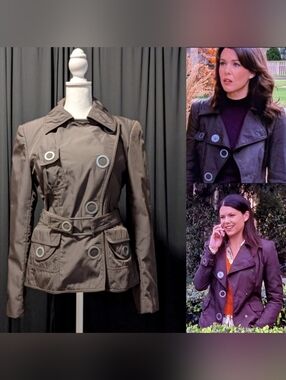 Vintage Stella McCartney Coat Jacket ASO Lorelai Gilmore Size M/L Gilmore Girls